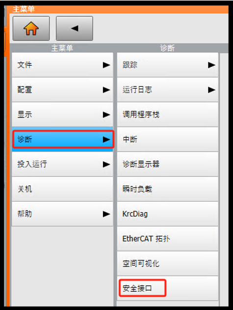 KSS15101与库卡安全回路
