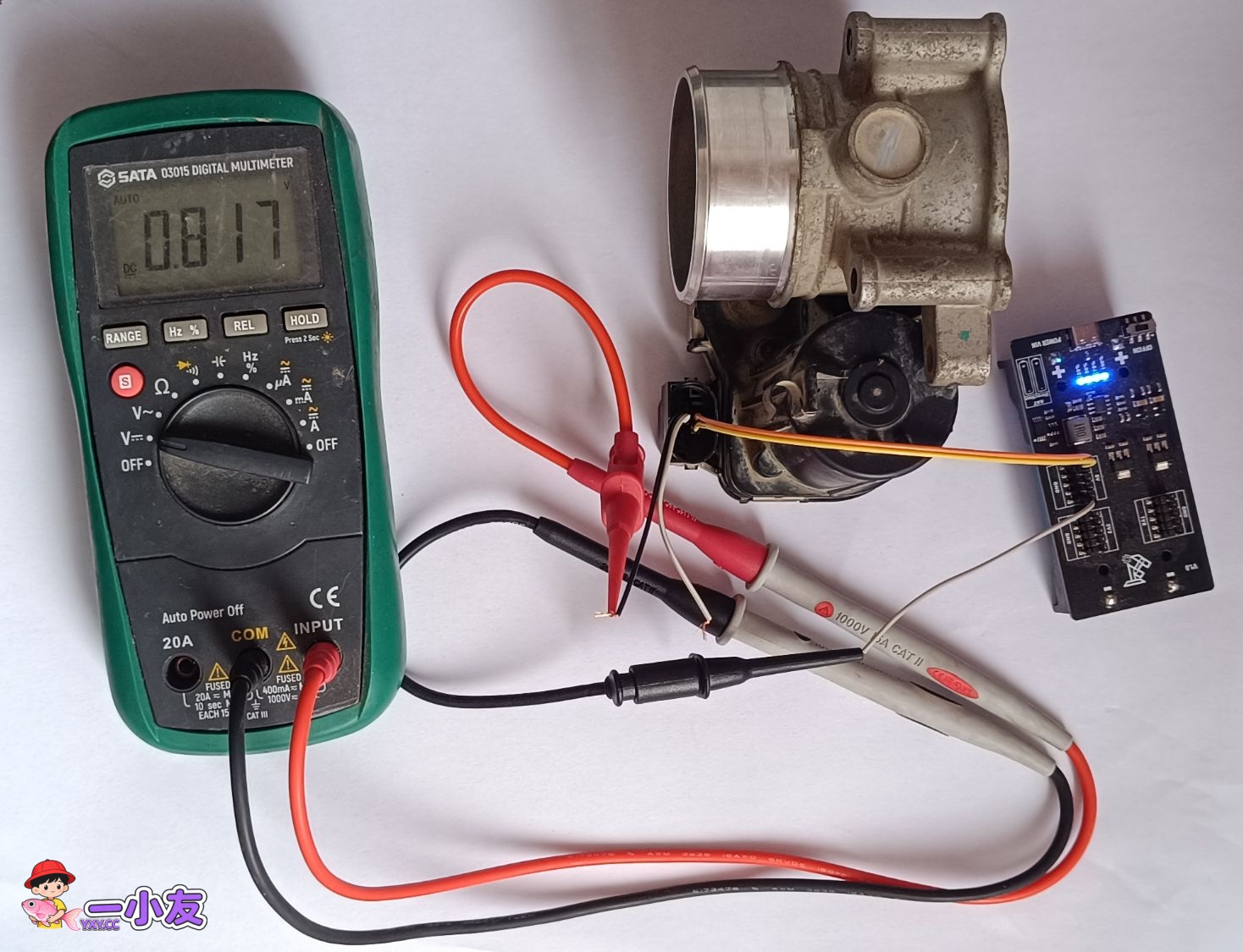 广汽传祺GS4节气门故障检测,自己更换节气门,手动匹配节气门,清除发动机故障灯