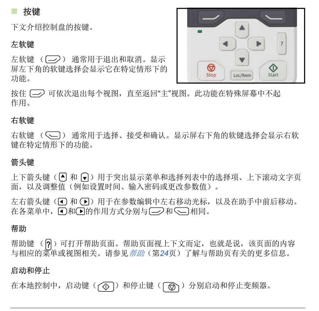 ABB ACS880-01变频器过流故障调整参数列表，正反转，接线，控制盘使用