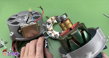 汽车拖拉机发电机的分解,接线图及电子调节器和电机的故障判断